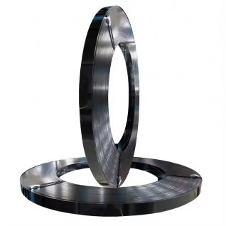 16mm 19mm 32mm width metal black painted packing steel strapping band high tensile black annealed strip for package